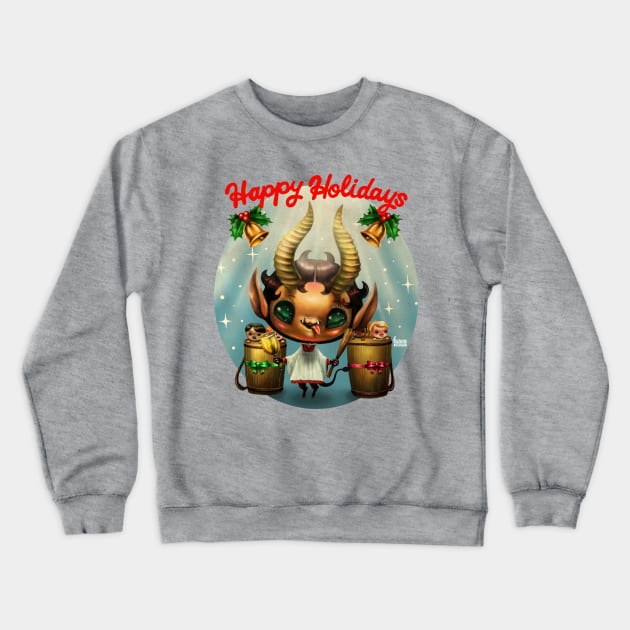 Kawaii krampus Crewneck Sweatshirt by Kurono 